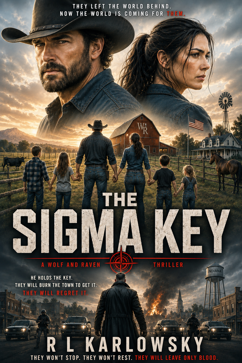 The Sigma Key: A Wolf and Raven Thriller book cover